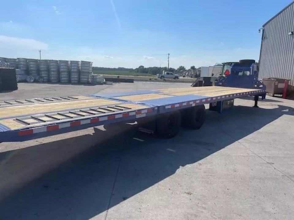 New 2026 Midsota 102 x 36 FBHB36 GN Hydraulic Tail 102x36ft 12K axles Deckover Trailer