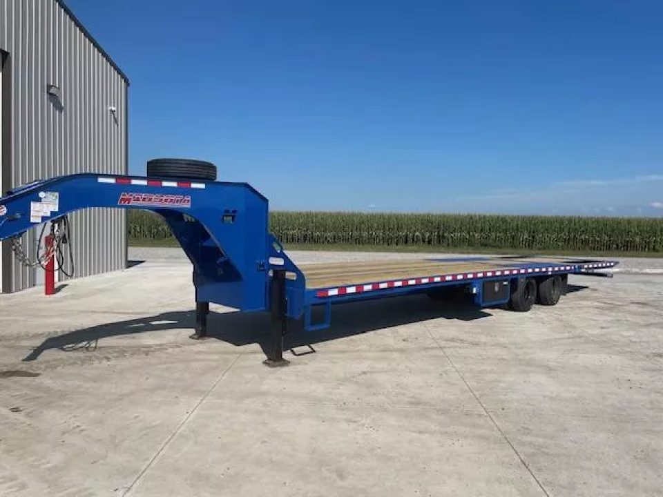 New 2026 Midsota 102 x 36 FBHB36 GN Hydraulic Tail 102x36ft 12K axles Deckover Trailer