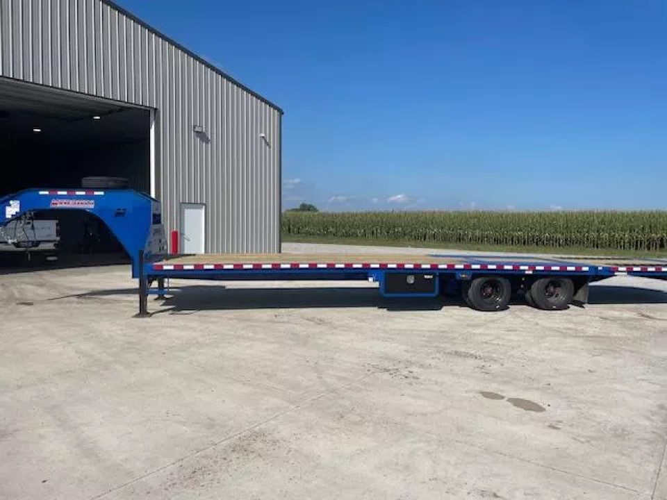 New 2026 Midsota 102 x 36 FBHB36 GN Hydraulic Tail 102x36ft 12K axles Deckover Trailer