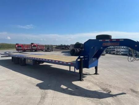 New 2026 Midsota 102 x 36 FBHB36 GN Hydraulic Tail 102x36ft 12K axles Deckover Trailer