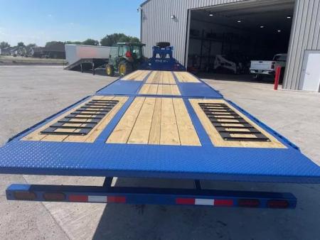 New 2026 Midsota 102 x 36 FBHB36 GN Hydraulic Tail 102x36ft 12K axles Deckover Trailer