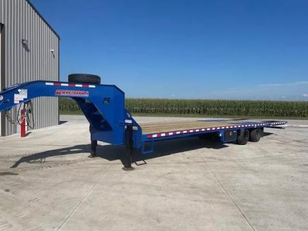 New 2026 Midsota 102 x 36 FBHB36 GN Hydraulic Tail 102x36ft 12K axles Deckover Trailer