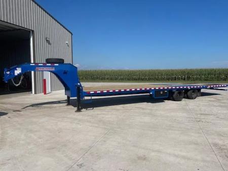 New 2026 Midsota 102 x 36 FBHB36 GN Hydraulic Tail 102x36ft 12K axles Deckover Trailer
