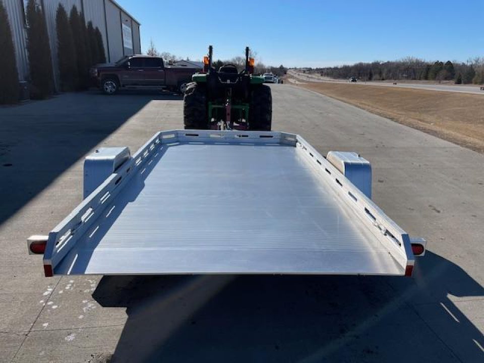 New 2026 Aluma 7712H Tilt Bed Utility Trailer 77x12 Utility Trailer