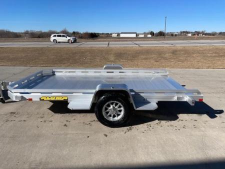 New 2026 Aluma 7712H Tilt Bed Utility Trailer 77x12 Utility Trailer