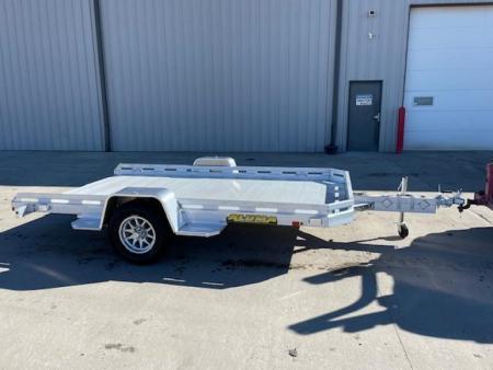 New 2026 Aluma 7712H Tilt Bed Utility Trailer 77x12 Utility Trailer
