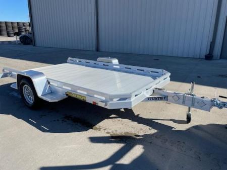 New 2026 Aluma 7712H Tilt Bed Utility Trailer 77x12 Utility Trailer