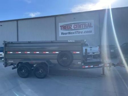 New 2025 Buckshot TLP414 Dump Trailer 4ft tall sides Telescopic Cyli