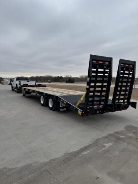 New 2025 Behnke Super Duty Flatbed FB8X31SDPT-40L 102"x 31ft Deckover Flatbed Trailer