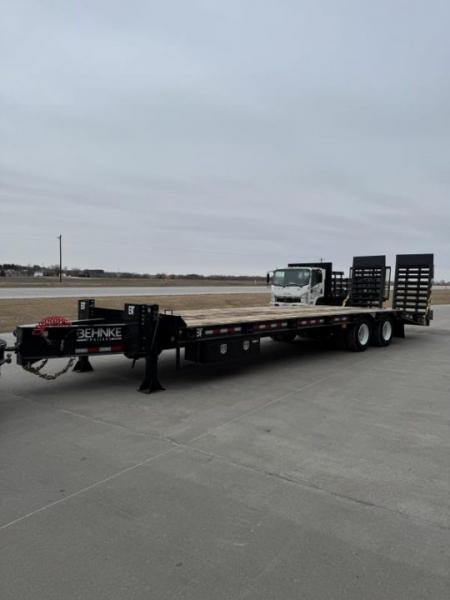 New 2025 Behnke Super Duty Flatbed FB8X31SDPT-40L 102"x 31ft Deckover Flatbed Trailer