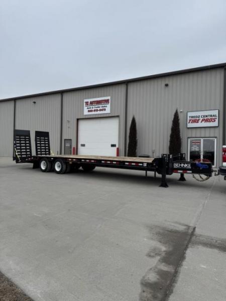 New 2025 Behnke Super Duty Flatbed FB8X31SDPT-40L 102 x 31ft Deckover Flatbed Trailer