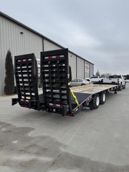 New 2025 Behnke Super Duty Flatbed FB8X31SDPT-40L 102"x 31ft Deckover Flatbed Trailer