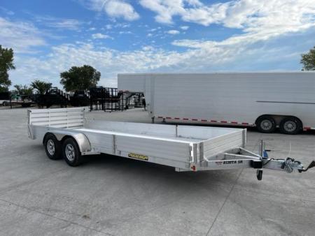 New 2024 Aluma 8120TA-EL-R-BT-SR Solid 12 inch sides Bifold Tailgate 81"x20ft