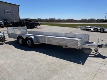 New 2024 Aluma 8120TA-EL-R-BT-SR Solid 12 inch sides Bifold Tailgate 81"x20ft