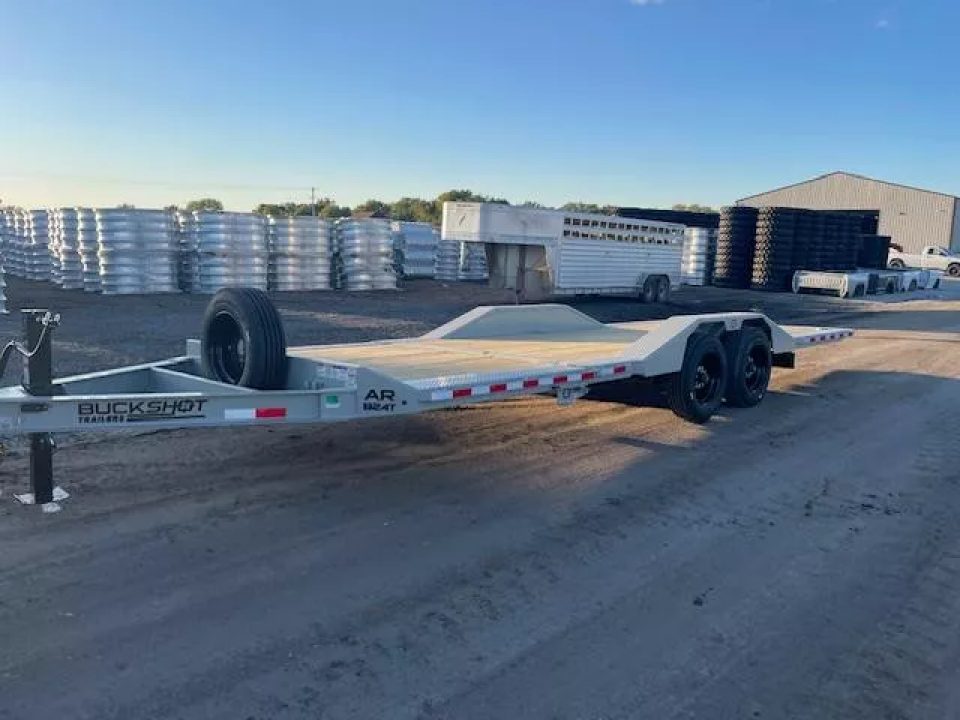 New 2026 Buckshot AR Tilt bed Trailer 102x24ft 8k torsion axles