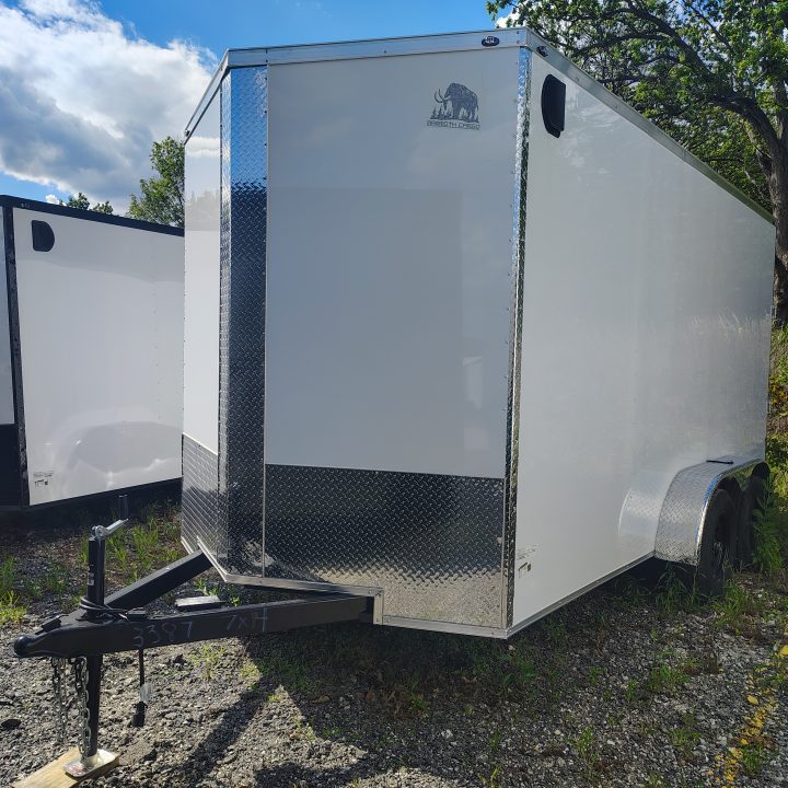 New 2026 Mammoth 7x14 TA, 7' interior height, 3.5k axles, .080 polycore Cargo / Enclosed Trailer