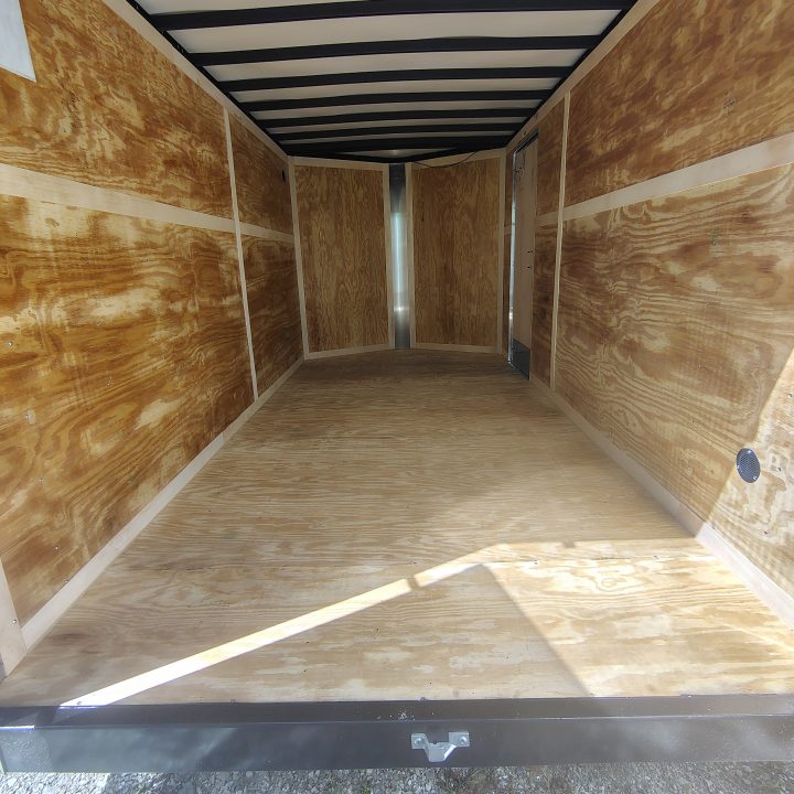 New 2026 Homesteader Trailer 7x14 TA, 6'6" interior height, 3.5k axles, .080 polycore exterior with barn doors Cargo / Enclosed Trailer