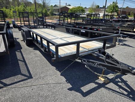 Used 2022 Quality Trailers Used 7 x 22 Quality Pro Line Utility Trailer