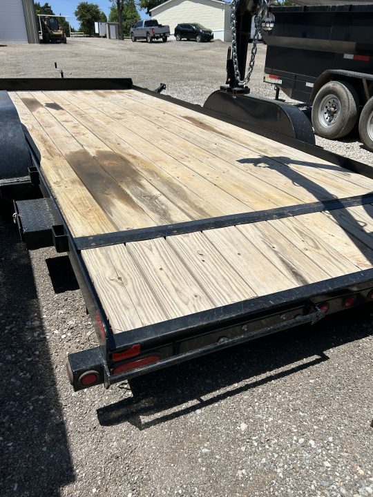 Used USED/ REPO 2024 Big Tex Trailers 7x20 Tandem Axles-(3500lbs) Car Hauler - Ramps
