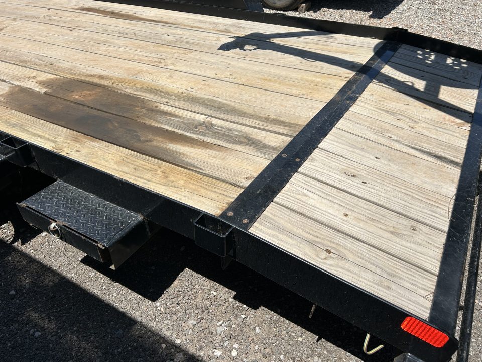 Used USED/ REPO 2024 Big Tex Trailers 7x20 Tandem Axles-(3500lbs) Car Hauler - Ramps