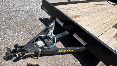 Used USED/ REPO 2024 Big Tex Trailers 7x20 Tandem Axles-(3500lbs) Car Hauler - Ramps