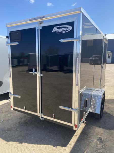 New 2026 Formula Trailers Conquest 6x12 Rear Barn Doors 3K w/6ft 6in Height & Translucent Roof Cargo / Enclosed Trailer