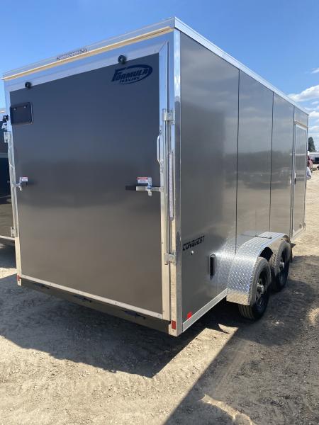 New 2026 Formula Trailers 7x16 Conquest 7K w/7ft Height & Translucent Roof Cargo / Enclosed Trailer