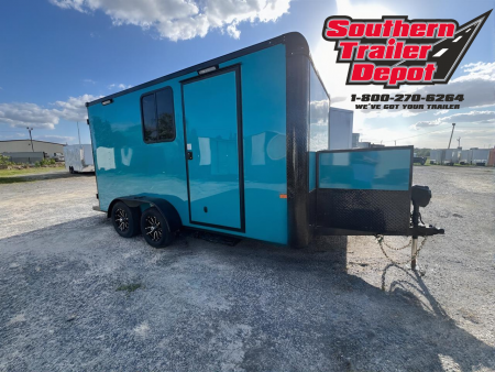 New 2026 Rock Solid Cargo 7x14 Mobile Dog Grooming Specialty Trailer