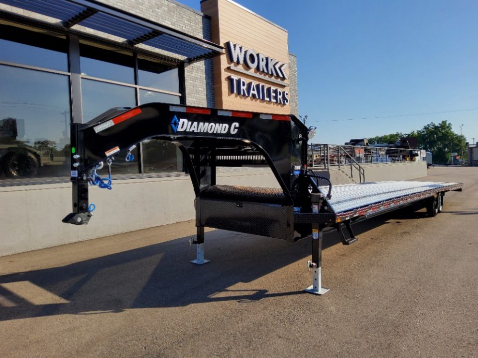 New 2026 Diamond C Trailers FMAX208SD-HS Flatbed Trailer