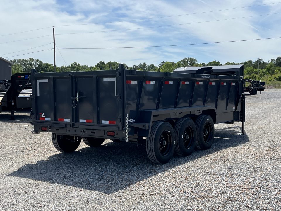 New 2026 Lamar Gooseneck Dump Trailer | 83" x 16' | 21K GVWR