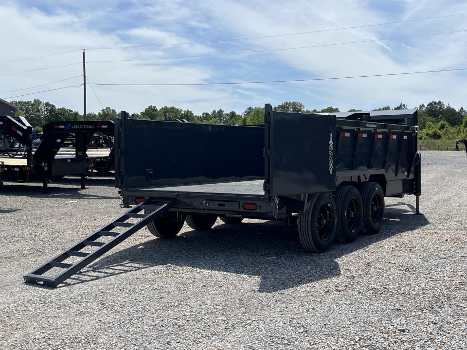 New 2026 Lamar Gooseneck Dump Trailer | 83" x 16' | 21K GVWR