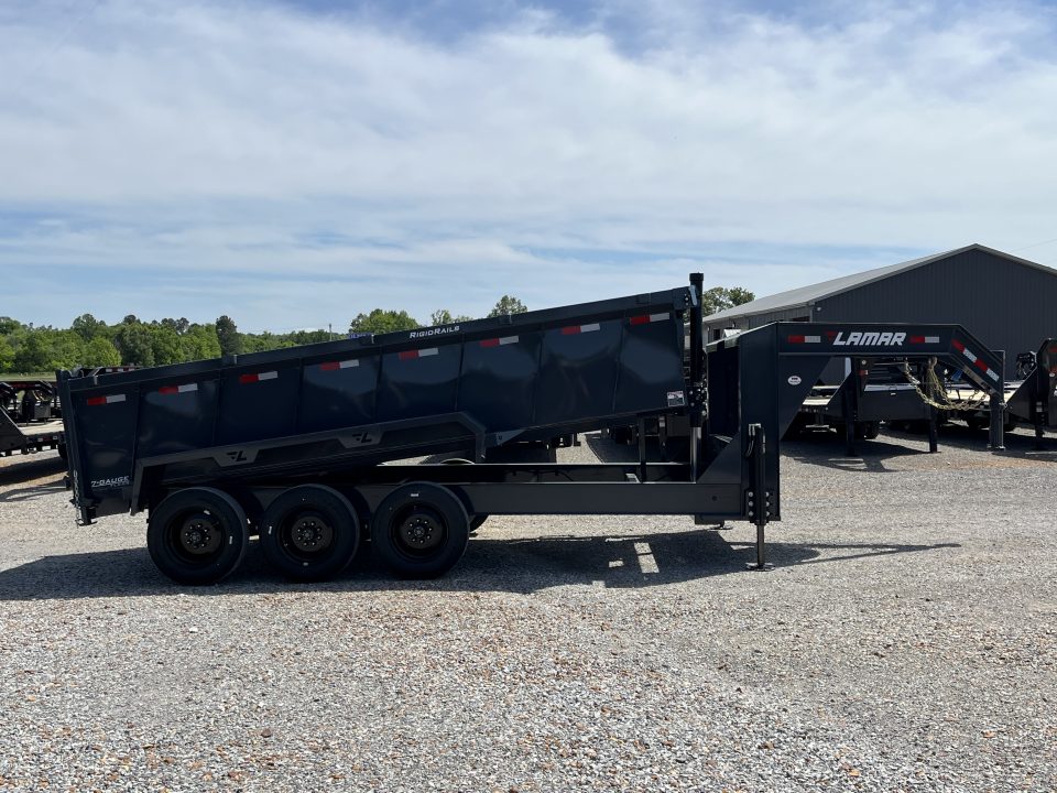 New 2026 Lamar Gooseneck Dump Trailer | 83" x 16' | 21K GVWR