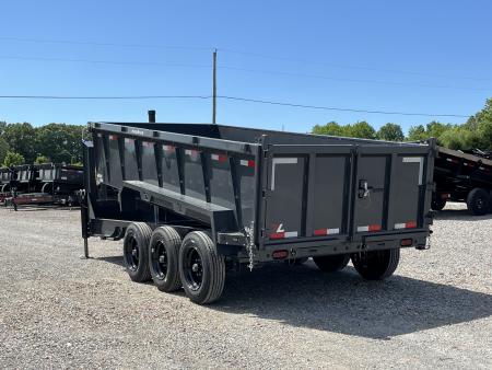 New 2026 Lamar Gooseneck Dump Trailer | 83" x 16' | 21K GVWR