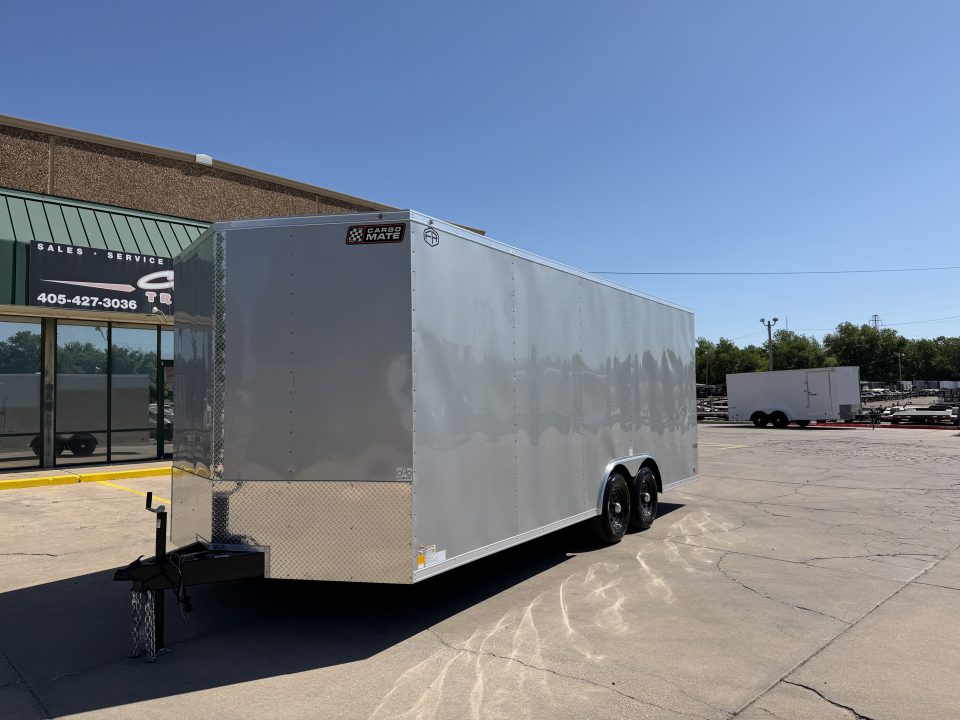 New #097789 2027 FOREST RIVER TA3 8.5 X 20 TANDEM AXLE 10K ENCLOSED W/ REAR RAMP DOOR