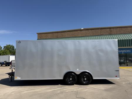 New #097789 2027 FOREST RIVER TA3 8.5 X 20 TANDEM AXLE 10K ENCLOSED W/ REAR RAMP DOOR
