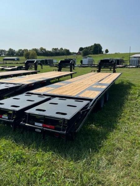 New 2026 Legend Trailers 32' GOOSENECK TA DUALS Deckover Trailer