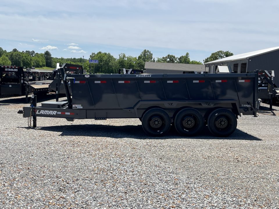 New 2026 Lamar Dump Trailer | 83" x 16' | 21K GVWR