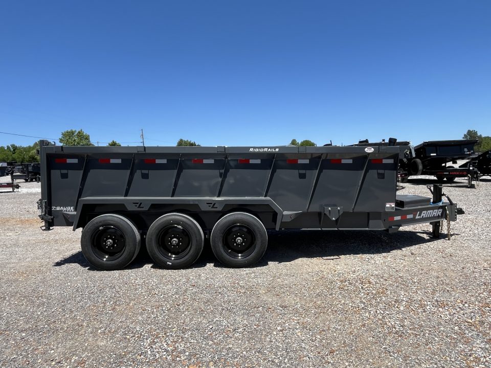 New 2026 Lamar Dump Trailer | 83" x 16' | 21K GVWR