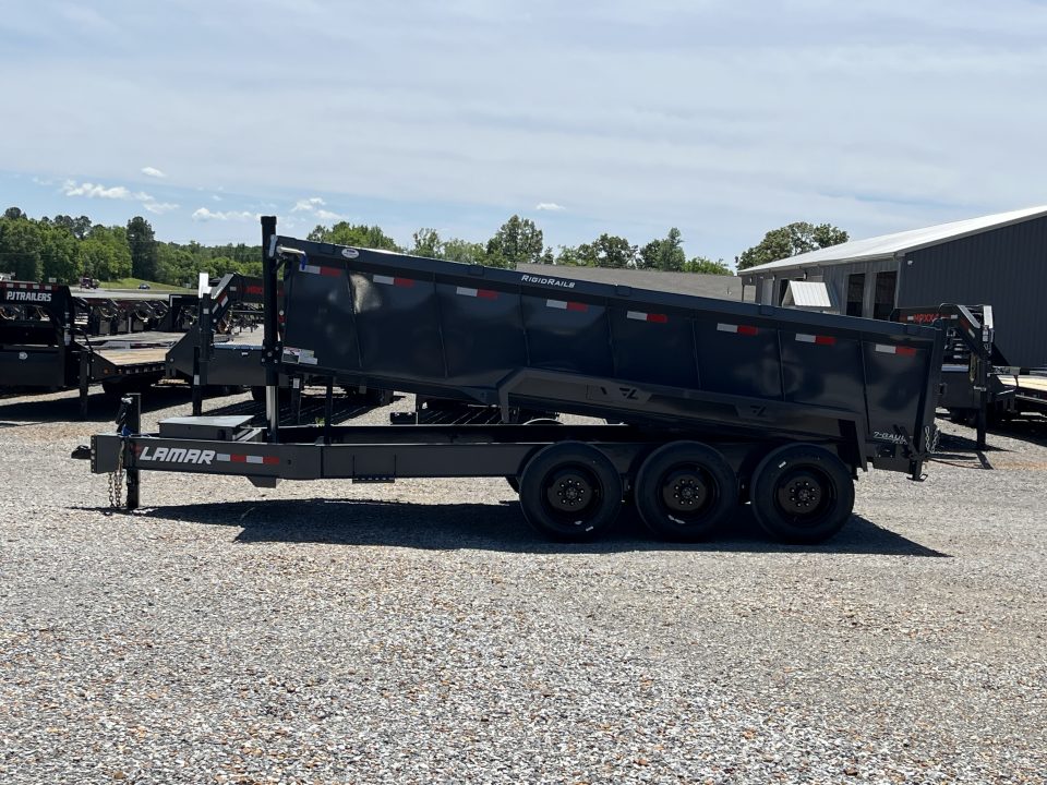New 2026 Lamar Dump Trailer | 83" x 16' | 21K GVWR