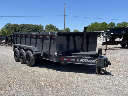 New 2026 Lamar Dump Trailer | 83" x 16' | 21K GVWR