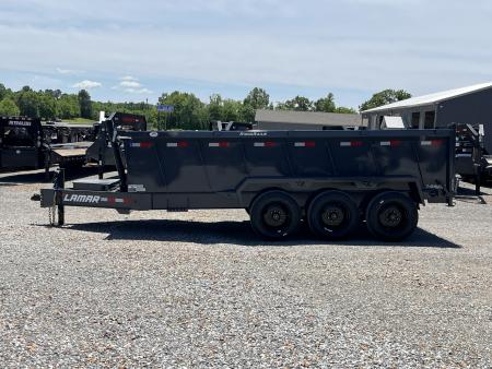 New 2026 Lamar Dump Trailer | 83" x 16' | 21K GVWR