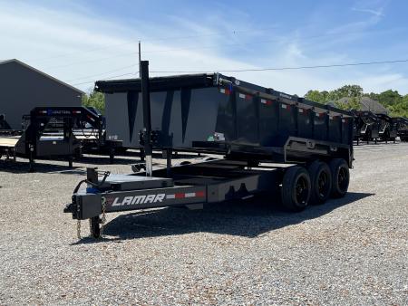 New 2026 Lamar Dump Trailer | 83" x 16' | 21K GVWR