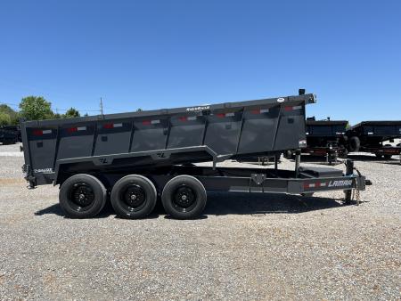 New 2026 Lamar Dump Trailer | 83" x 16' | 21K GVWR