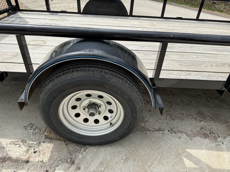 Used 2024 Top Hat DSP12X77-2-9N-R Utility Trailer