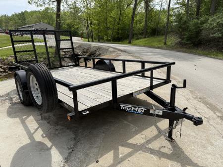 Used 2024 Top Hat DSP12X77-2-9N-R Utility Trailer