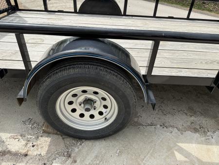 Used 2024 Top Hat DSP12X77-2-9N-R Utility Trailer