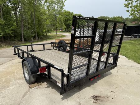 Used 2024 Top Hat DSP12X77-2-9N-R Utility Trailer
