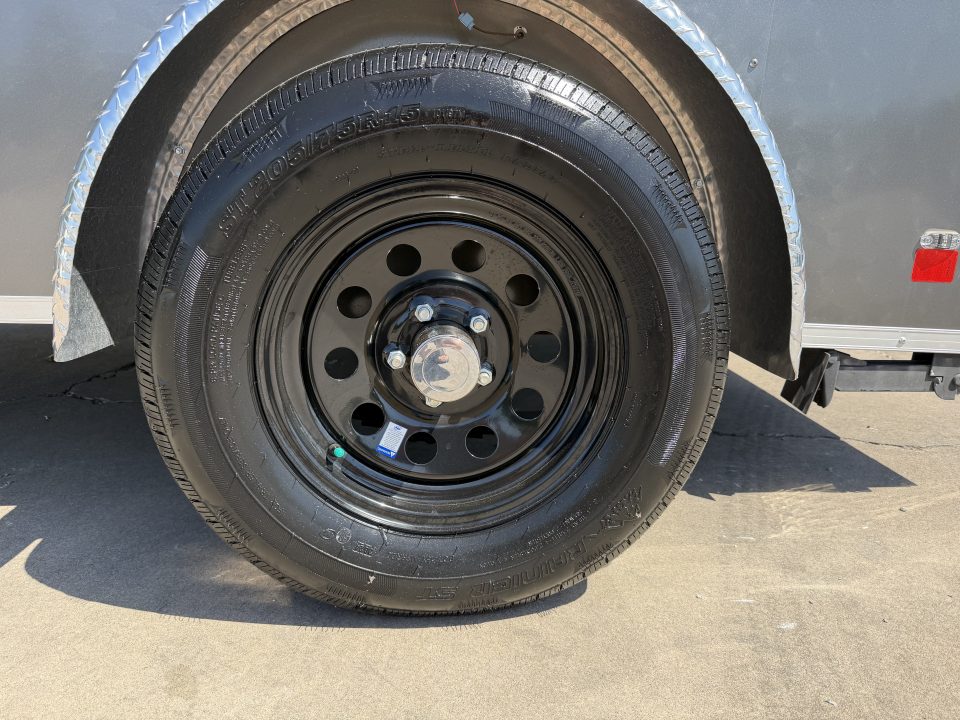 New #055490 2026 FOREST RIVER SA 6 X 10 SINGLE AXLE 3K ENCLOSED W/ REAR RAMP DOOR