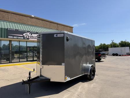 New #055490 2026 FOREST RIVER SA 6 X 10 SINGLE AXLE 3K ENCLOSED W/ REAR RAMP DOOR