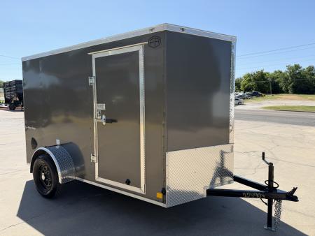 New #055490 2026 FOREST RIVER SA 6 X 10 SINGLE AXLE 3K ENCLOSED W/ REAR RAMP DOOR